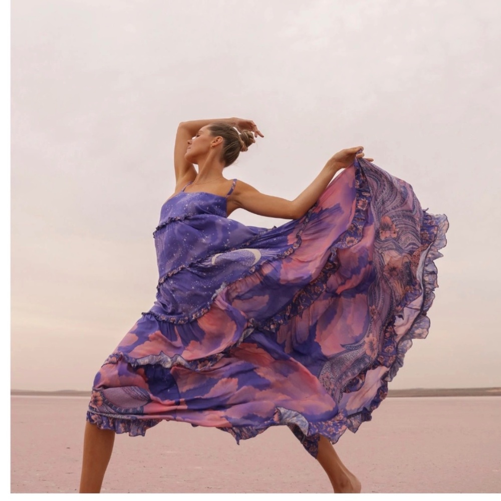 Spell & the Gypsy Luna maxi dress NWT XS